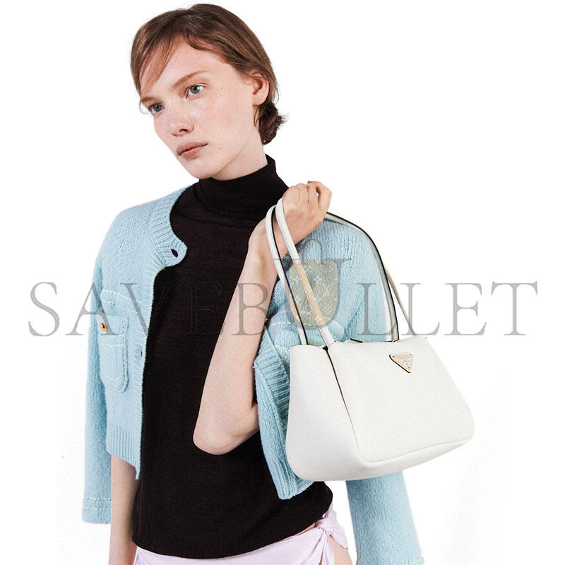 Pra*a darling medium leather shoulder bag 1ba444 (28*16*10.5cm)